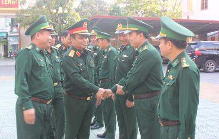 Đoàn công tác Bộ Quốc phòng kiểm tra, chúc tết tại Đà Nẵng