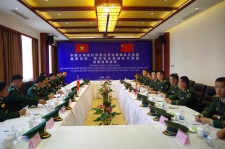 Hội đàm nghiệp vụ Biên phòng 2016