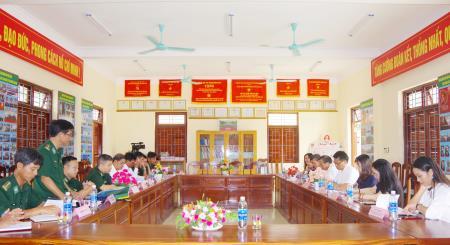 Kiểm tra công tác thông tin đối ngoại tuyến biên giới Nam Giang