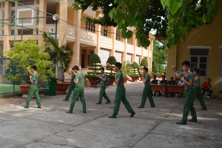 BĐBP Bà Rịa - Vũng Tàu kiểm tra điều lệnh đội ngũ và võ thể dục