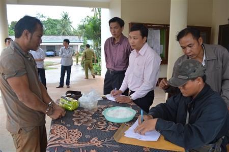 Triệt phá đường dây vận chuyển ma túy đá từ Lào vào Việt Nam