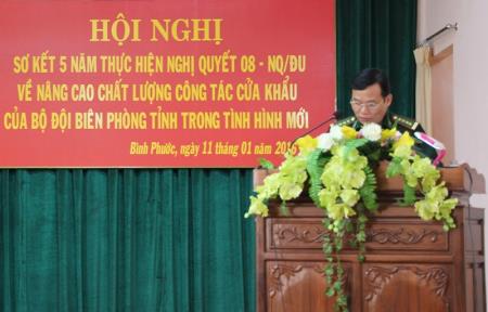 Nâng cao chất lượng công tác cửa khẩu trong tình hình mới