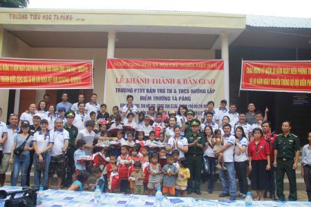 Học sinh vùng cao Tà Păng có điểm trường mới trước thềm năm học 2018-2019