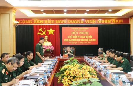 Ban Chỉ đạo 35 Quân ủy Trung ương triển khai nhiệm vụ 6 tháng cuối năm 2019