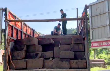 Liên tục phát hiện các vụ vận chuyển gỗ trái phép