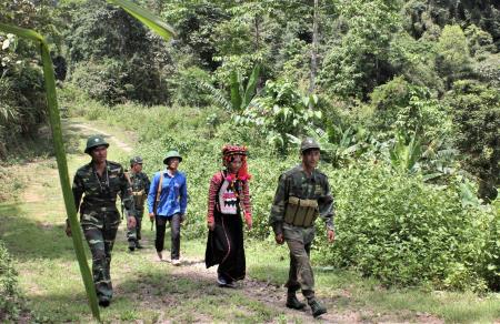 Quân dân chung tay bảo vệ rừng biên giới
