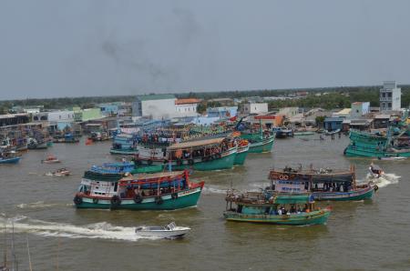 Cà Mau tưng bừng lễ hội Nghinh Ông