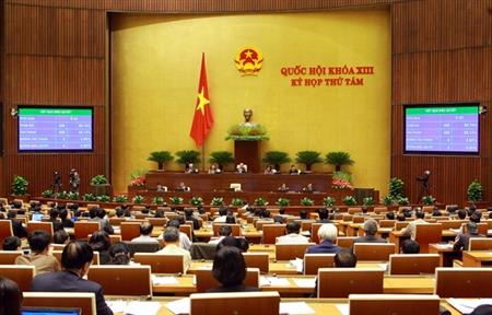 Thông qua Nghị quyết về kế hoạch phát triển kinh tế - xã hội và dự toán ngân sách nhà nước năm 2015