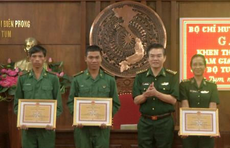 Gặp mặt, khen thưởng đoàn vận động viên BĐBP Kon Tum