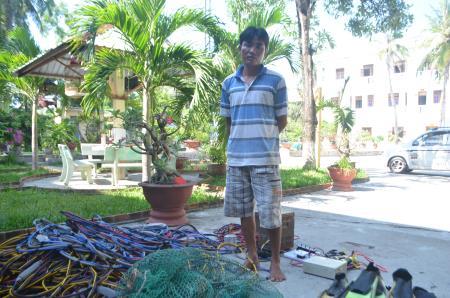 Xử phạt vi phạm hành chính đối tượng dùng kích điện khai thác thủy sản
