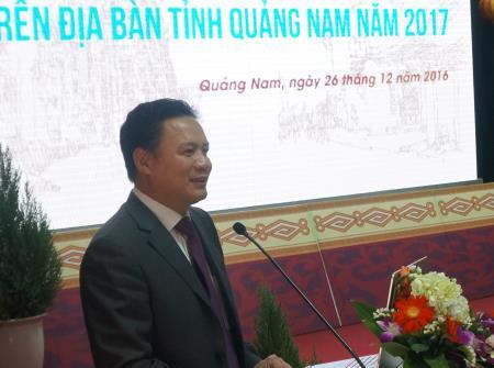 UBND tỉnh Quảng Nam họp báo thông tin các sự kiện lớn trong năm 2017