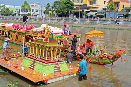 Thu gọn quy mô Tết truyền thống Khmer để chống dịch Covid-19