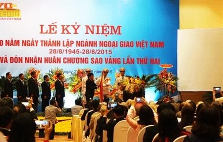 Ngành Ngoại giao Việt Nam kỷ niệm 70 năm thành lập