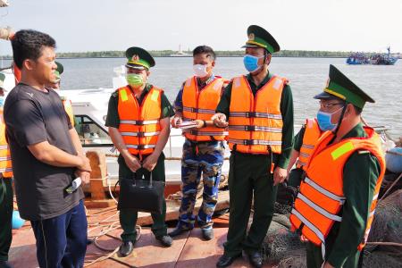 BĐBP Cà Mau tăng cường phòng, chống dịch Covid-19