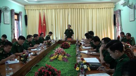 Thiếu tướng Bùi Đức Hạnh kiểm tra công tác Biên phòng 2016 tại BĐBP Sơn La