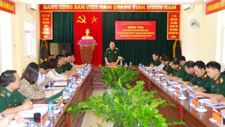 Thượng tướng Nguyễn Trọng Nghĩa kiểm tra Đồn Biên phòng cửa khẩu cảng Cẩm Phả