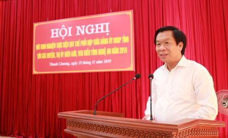 Nâng cao hiệu quả phối hợp giữa Đảng ủy BĐBP Nghệ An với các huyện, thị ủy biên giới, ven biển