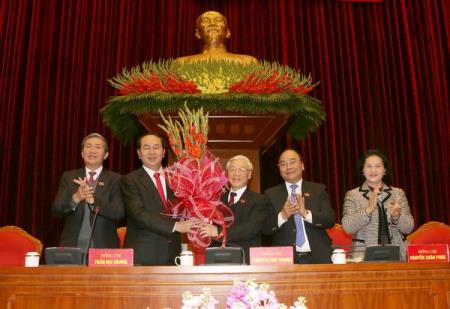 Đồng chí Nguyễn Phú Trọng được tín nhiệm bầu làm Tổng Bí thư khóa XII