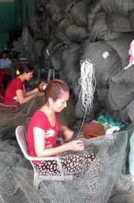 Làng lưới Tân An góp phần giữ biển