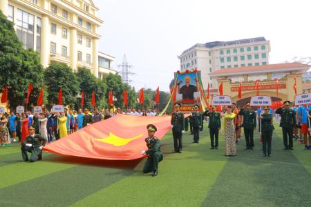 Tổng duyệt Lễ khai mạc Chung kết Giải bóng chuyền toàn lực lượng BĐBP 2019