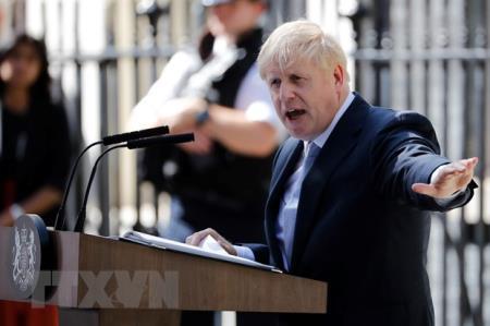 Tân Thủ tướng Anh cam kết thực hiện Brexit đúng hạn chót 31-10