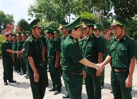 Trung tướng Võ Trọng Việt thăm và làm việc tại An Giang