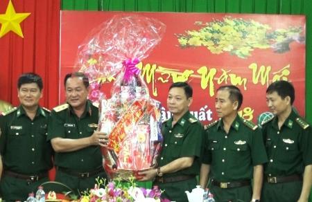 Lãnh đạo các Quân khu thăm, chúc Tết BĐBP Bà Rịa – Vũng Tàu, Khánh Hòa, Quảng Bình