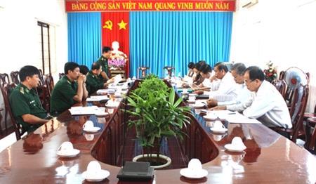 Trao đổi công tác giữa Đảng ủy BĐBP và Thành ủy TP Vũng Tàu
