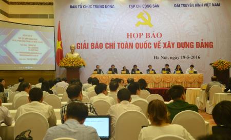 Phát động giải báo chí toàn quốc về xây dựng Đảng
