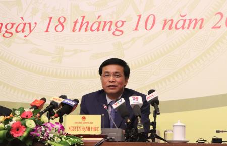 Sẽ lấy phiếu tín nhiệm đối với những người giữ chức vụ do Quốc hội bầu