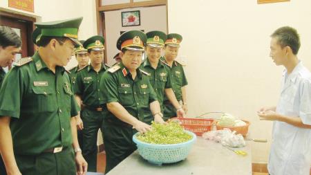 BĐBP Quảng Bình đã xây dựng được các mô hình điểm về công tác hậu cần