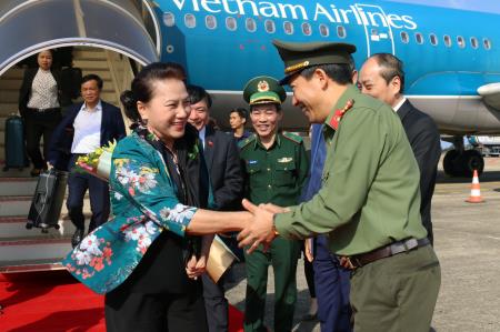Chủ tịch Quốc hội Nguyễn Thị Kim Ngân làm việc với Ban Thường vụ Tỉnh ủy Đắk Lắk