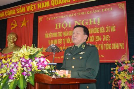 Quảng Bình tổng kết phong trào quần chúng tự quản đường biên cột mốc