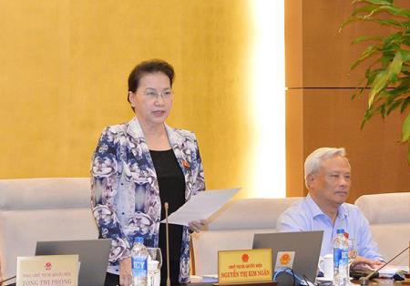 Ủy ban Thường vụ Quốc hội bế mạc Phiên họp thứ 24