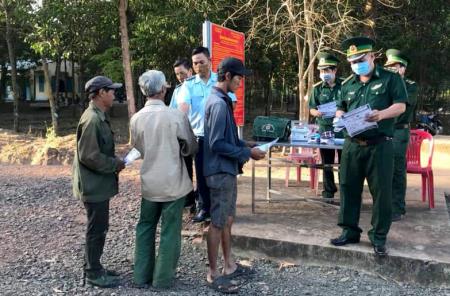 Quyết tâm ngăn chặn dịch Covid-19 ngay từ biên giới