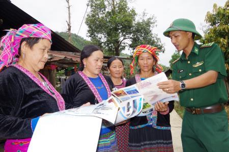 BĐBP Lai Châu chủ động phòng, chống tội phạm mua bán người