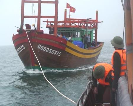 Lực lượng hỗ trợ tin cậy của ngư dân trên biển