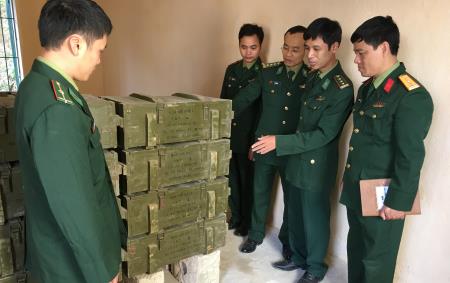 Đảm bảo an toàn tuyệt đối kho quân khí ở đồn Biên phòng