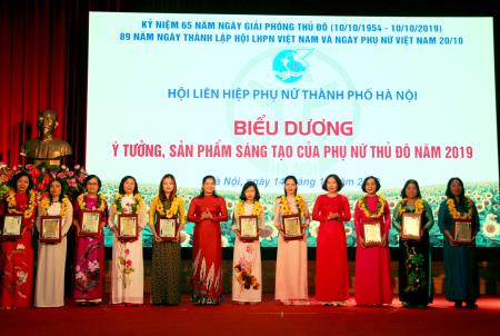 Ngày hội "Phụ nữ Thủ đô sáng tạo - khởi nghiệp" năm 2019