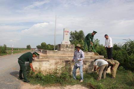 Bình yên ở ấp Long An