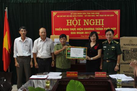 Thái Bình: BĐBP và Sở Văn hóa, Thể thao và Du lịch triển khai chương trình phối hợp
