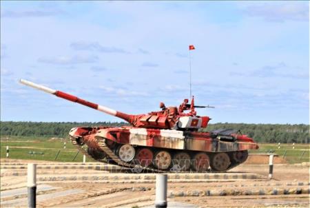 Đội tuyển Xe tăng Việt Nam thi đấu xuất sắc tại Army Games-2019