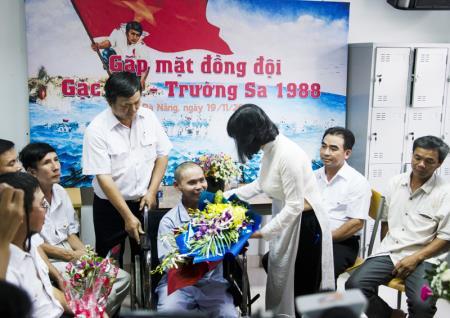 Cuộc gặp mặt của những người đồng đội bảo vệ đảo Gạc Ma