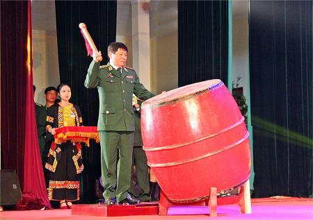 Khai mạc Liên hoan đội TTVH biên giới, biển đảo lần thứ IX khu vực phía Bắc năm 2016