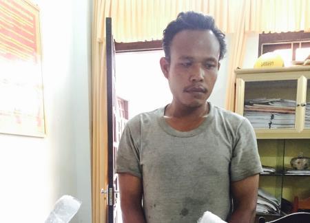 Đồn BP CKQT Cha Lo bắt đối tượng người Lào vận chuyển 47kg thuốc nổ qua biên giới