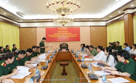 Chuẩn bị các hoạt động kỷ niệm 30 năm Ngày hội Quốc phòng toàn dân và 75 năm Ngày Thành lập QĐND Việt Nam