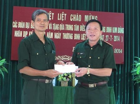 BĐBP thăm, tặng quà các Trung tâm Điều dưỡng thương binh trong toàn quốc