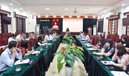 Giao ban báo chí thực hiện kế hoạch tuyên truyền chính sách dân tộc đặc thù cho vùng đồng bào dân tộc thiểu số