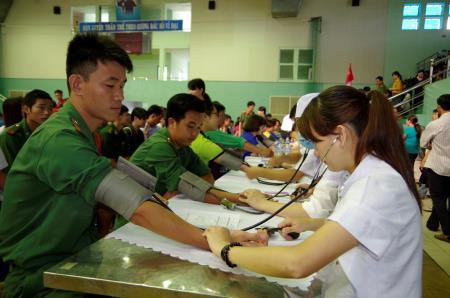 BĐBP Bà Rịa - Vũng Tàu tham gia hiến máu tình nguyện