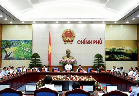 Phiên họp Chính phủ chuyên đề xây dựng pháp luật